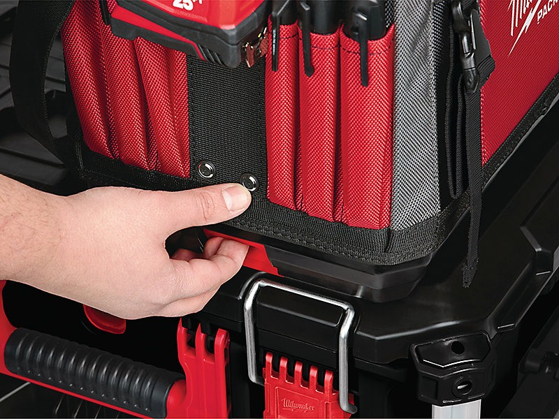 Milwaukee 40cm PACKOUT Tote Tool Bag 31 Pocket Heavy Duty Toolbag 4932464085 - Image 2